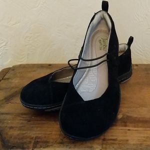 Jambu memory foam shoes in black velvet